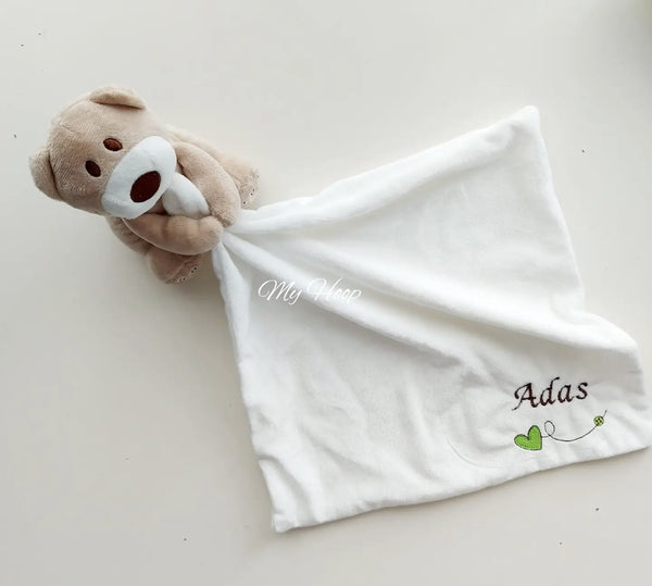 Geschenkset • Babydecke • Kuscheltier • Stickbild • Set